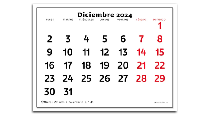 Cómo establecer 31 objetivos para los 31 días de diciembre 2024